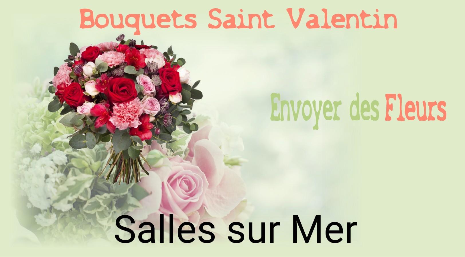 Roses de Saint-Valentin livrées à Salles-sur-Mer